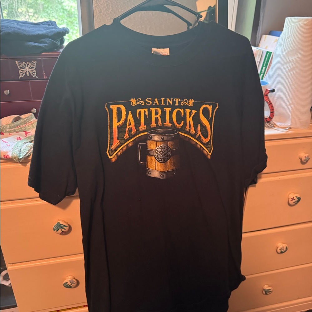 Saint Patrick's Black T-Shirt
